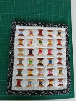 Mini quilt udfordring Lod 15 - Mariannes mini quilt